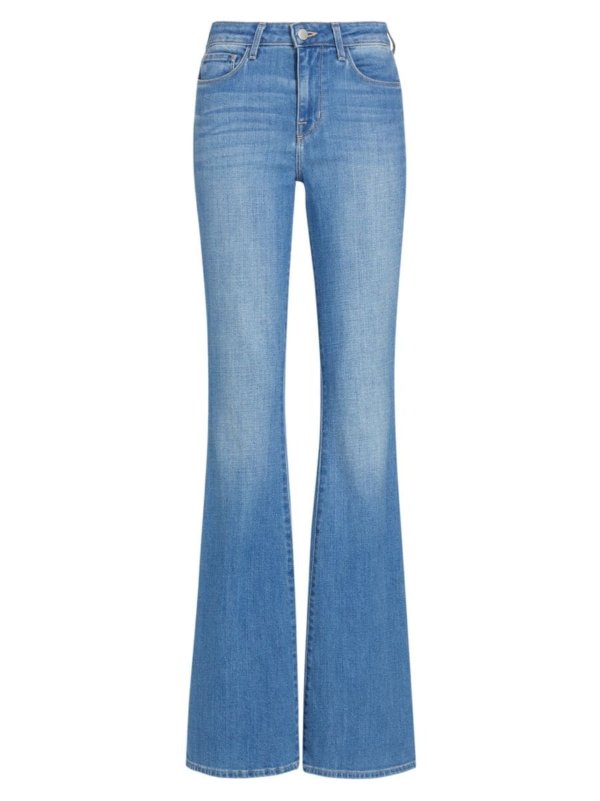 Bell High-Rise Flared Jeans