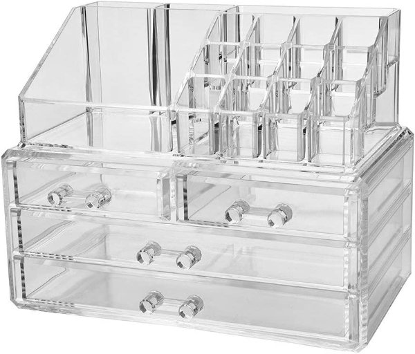 ZHIAI Cosmetic Display Cases and Jewelry Storage Boxes