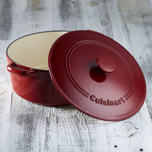 Enameled Cast Iron Cookware from Cuisinart @ Amazon