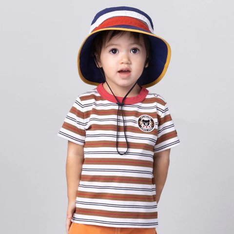 MIKI HOUSED-Basic Striped Tee