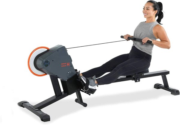 Magnetic Rowing Machine with 14 Adjustable Resistance Levels, Smart Power Sensor and 6 Months Free On Demand Coaching