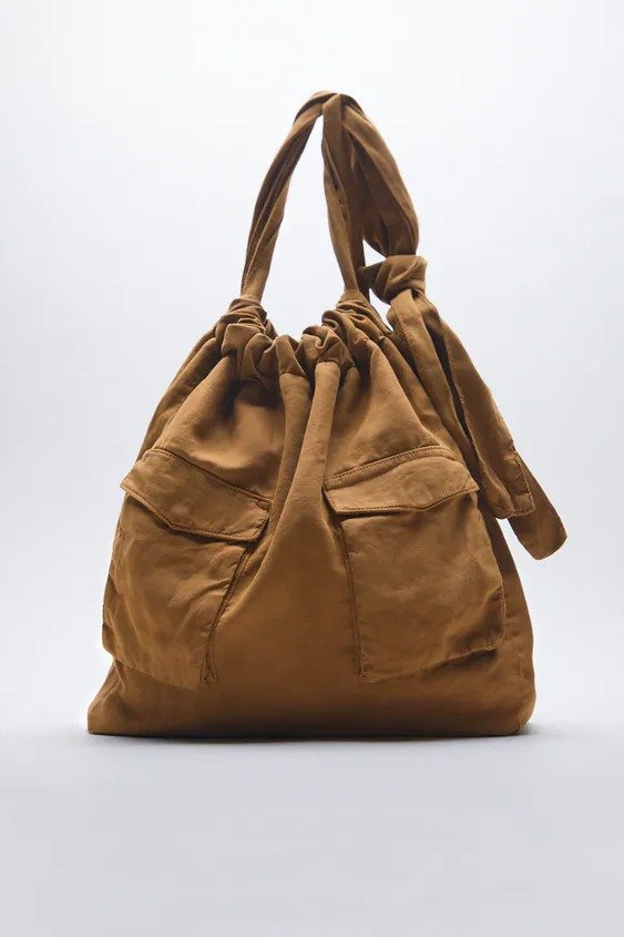 TOTE BAG WITH FRONT POCKETS