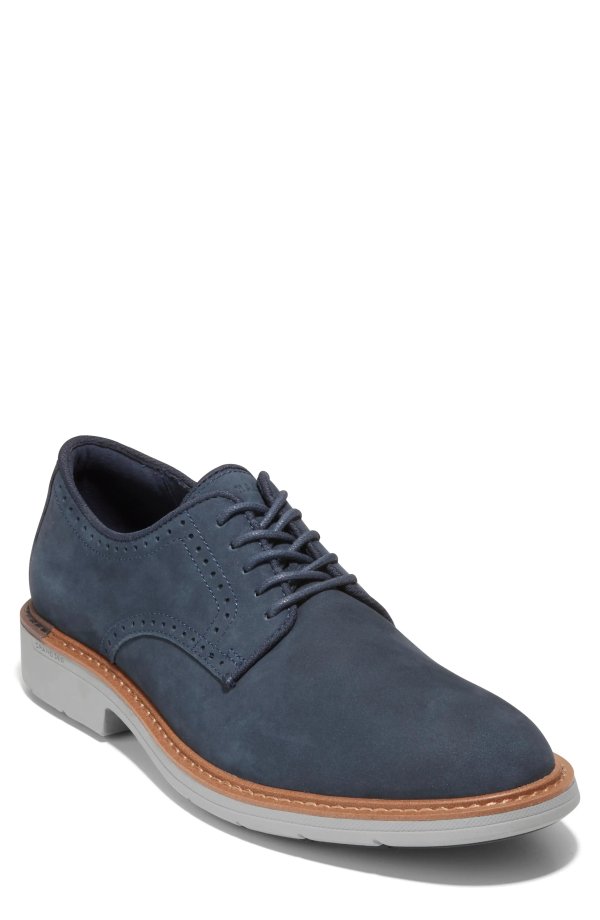 Go To Plain Toe Derby - Wide Width Available (Men)