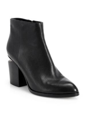 - Gabi Leather Ankle Boots