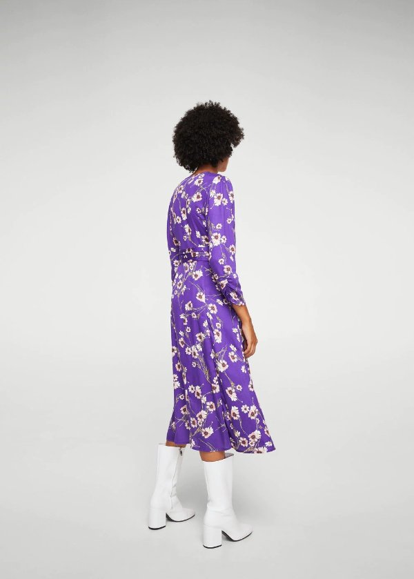 Floral pattern dress - Women | MANGO USA