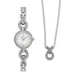 Bulova Watch and Necklace Set 96X115 