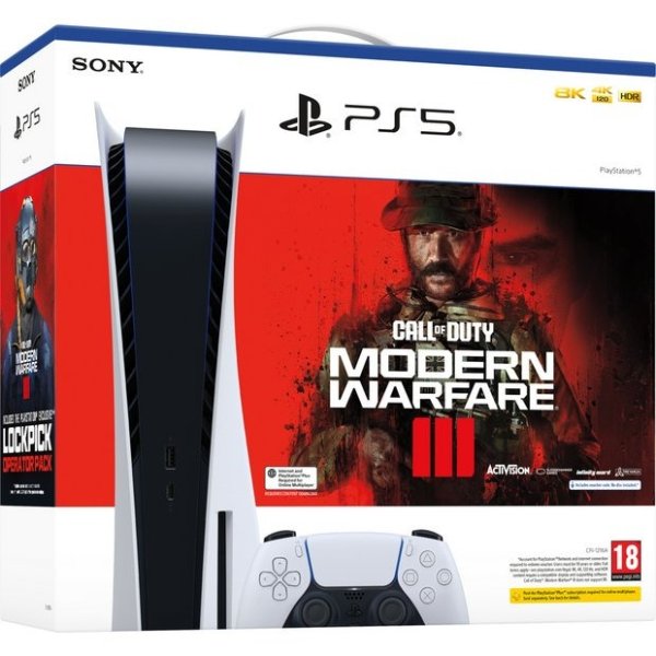 PlayStation 5 光驱版+使命召唤现代战争3
