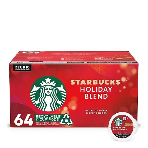 Holiday Blend Coffee K-Cups (64 ct.)