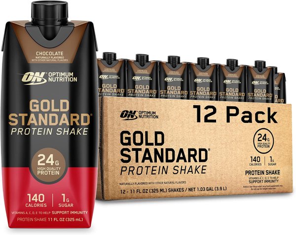 Gold Standard Protein Shake 11 Fl Oz, 12 Count