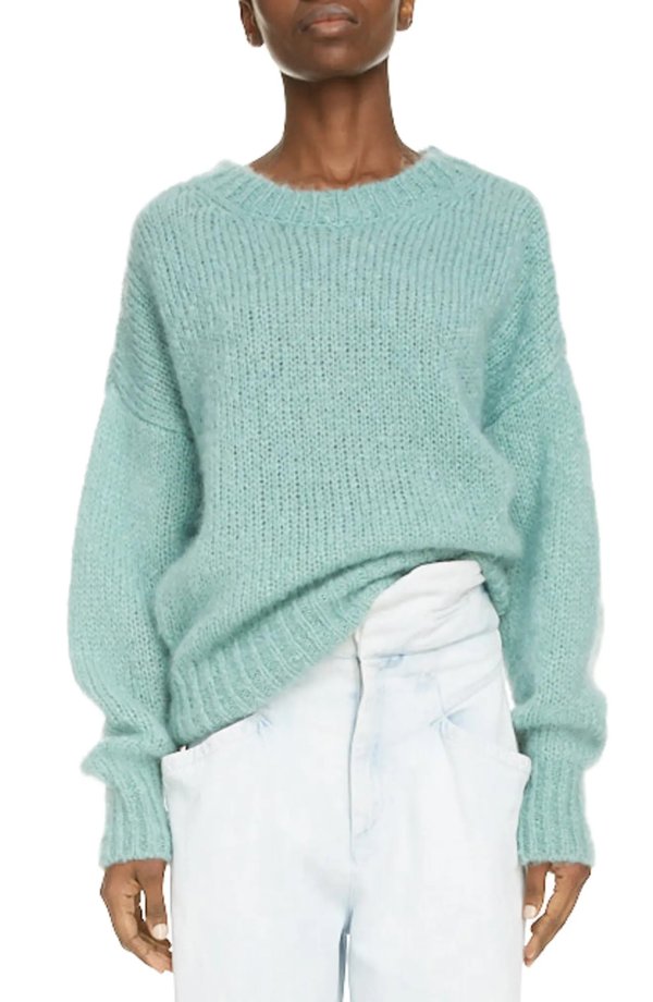Oversize Mohair & Wool Blend Sweater
