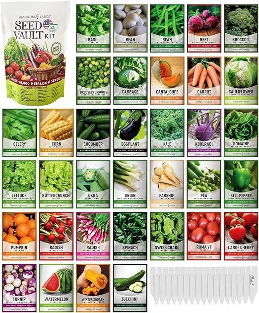 Gardeners Basics 蔬果种子套装 35包