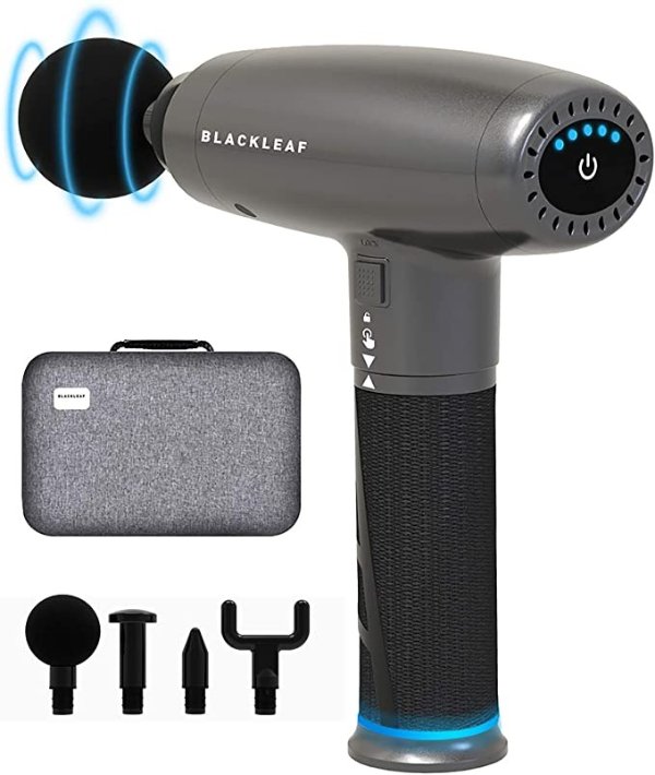 Massage Gun, Deep Tissue Percussion Muscle Massage Gun for Therapy and Relaxation, Powerful Quiet Cordless Handheld Electric Muscle Massager Gun for Athletes Relieving Pain, Soreness and Stiffness