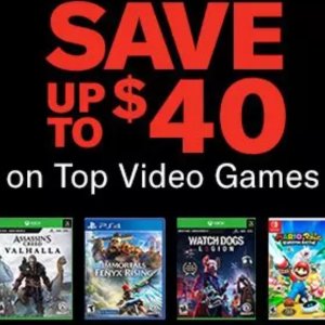 Xbox / PS4 / Switch 近50款热门游戏特卖, 超高立省$40
