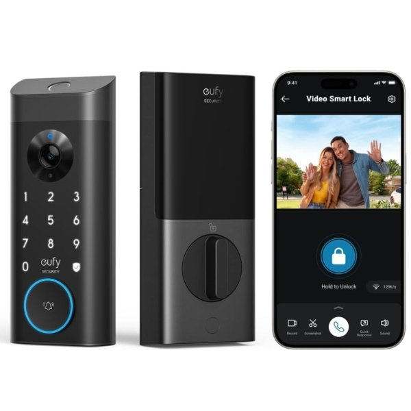 E330 3-in-1 Security Video Smart Lock