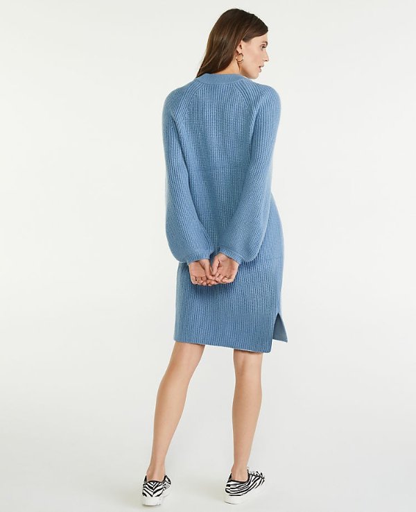 Ribbed Sweater Dress | Ann Taylor