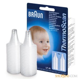 Braun Thermoscan Lens Filters Lf-40, 80ct.