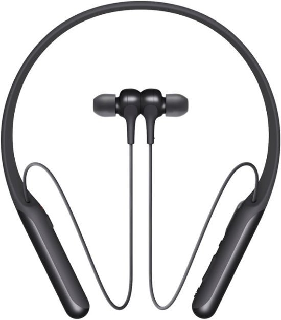 Sony - WI-C600N Wireless Noise Canceling In-Ear Headphones - Black