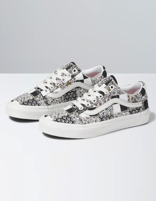 Patchwork Floral Old Skool Womens Shoes