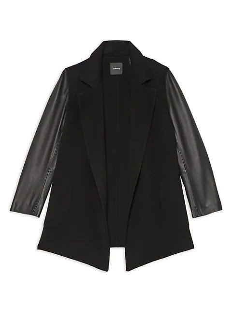 Clairene Open-Front Jacket