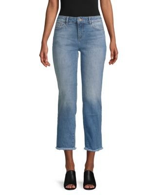 DL1961 Premium Denim Mara Instasculpt Frayed Jeans