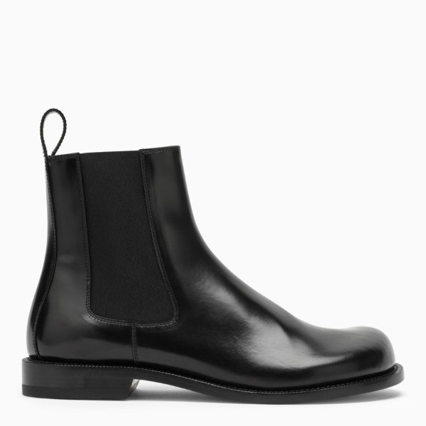 Campo black leather boot