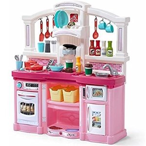 Step2 488399 Fun with Friends Kids Play Kitchen, Large, Pink