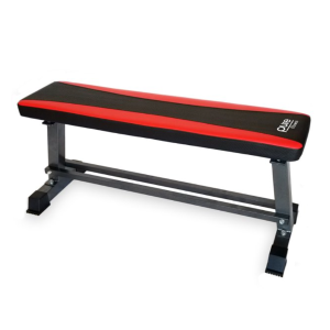 Walmart Pure Fitness Flat Bench with Dumbbell Rack