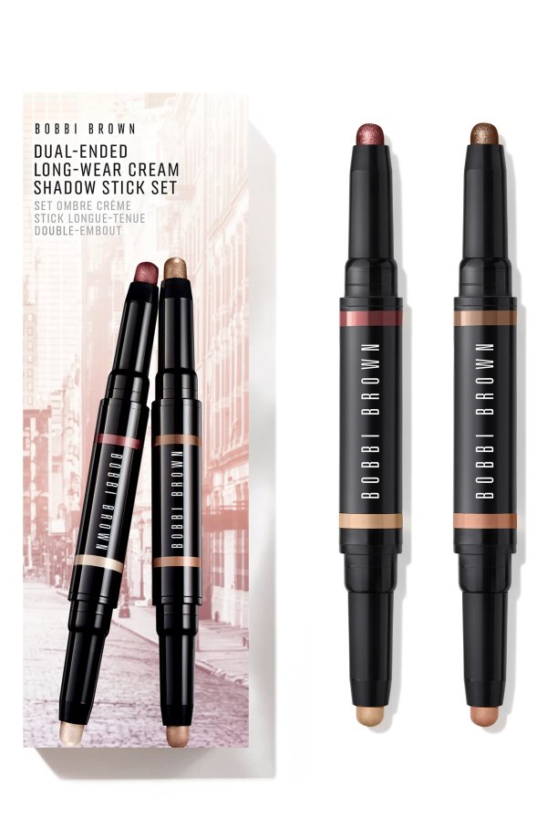 Dual Ended Long Wear Cream Shadow Stick Duo $68 Value