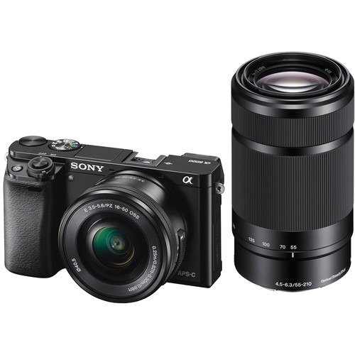 Alpha a6000 Mirrorless Digital Camera with 16-50mm and 55-210mm Lenses