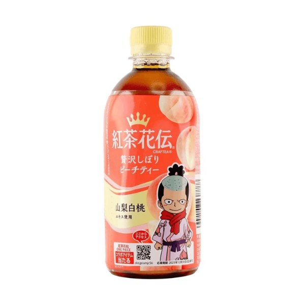COCA-COLA Red Tea Flower Transmission, Peach Flavor Tea, 14.88 fl oz