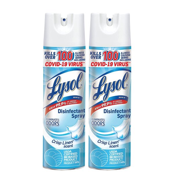 Disinfecting Spray 19oz. Pack of 2