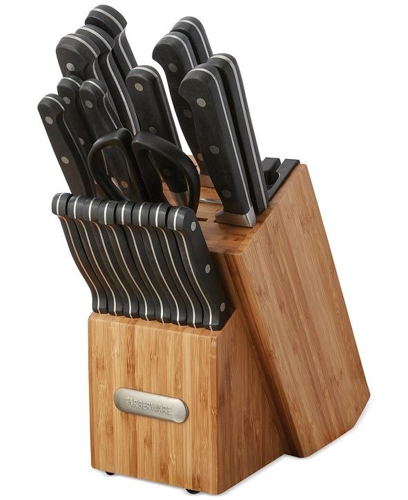Edgekeeper 21-Pc. Forged Cutlery Set
