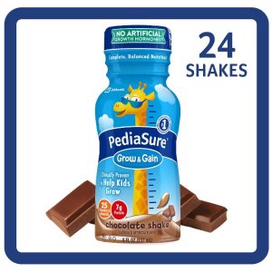 PediaSure 小安素 Grow & Gain 巧克力口营养奶 8oz，24瓶