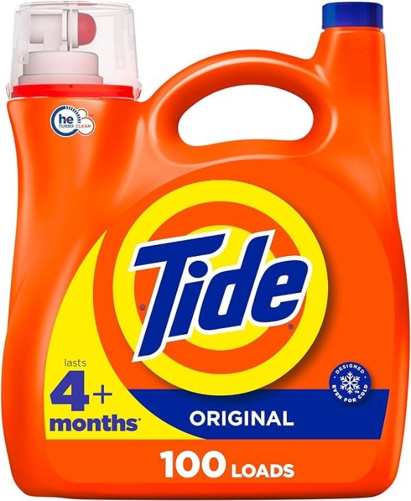 Liquid Laundry Detergent, Original, 100 loads, 146 fl oz, HE Compatible
