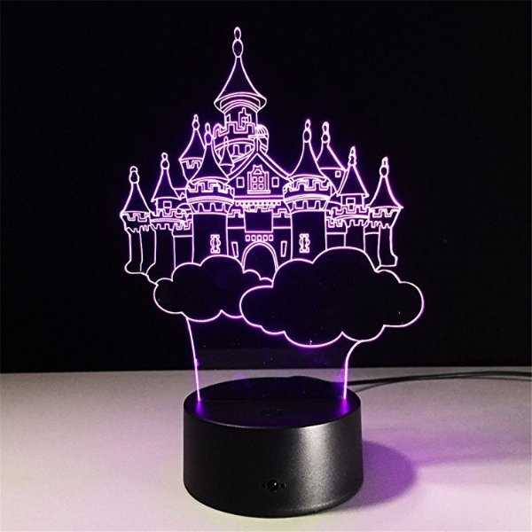 Air Castle 3D LED Night Lamp 城堡3D小夜灯