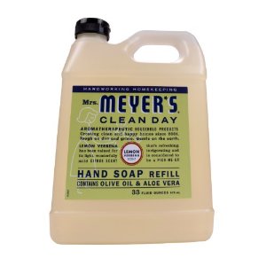 Mrs. Meyer's Clean Day Liquid Hand Soap Refill Lemon Verbena, 33 Fl Oz