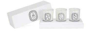 Baies, Figuier, Roses mini candles set 3x70 g
