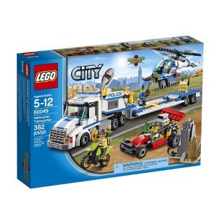 LEGO 乐高城市组直升机运输队60049积木