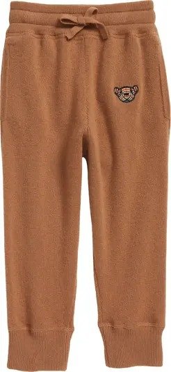 Kids' Thomas Bear Embroidered Cashmere Sweater Joggers
