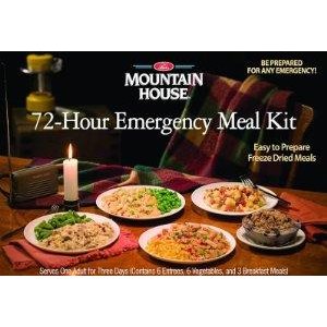 MOUNTAIN HOUSE JUST IN CASE...72 HOUR KIT