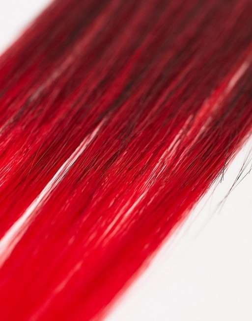 Shrine Halloween 4 pack Red Ombre Hair Extensions | ASOS