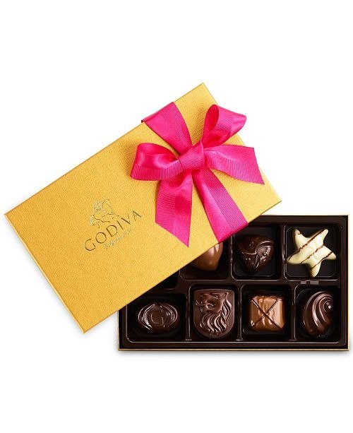 Chocolatier 8-Pc. Gold Gift Box