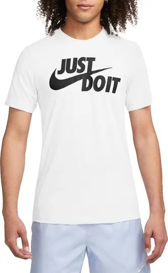 Just Do It Swoosh 印花T恤