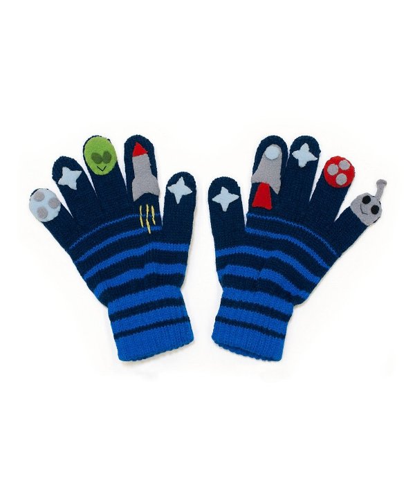 Blue Space Hero Gloves - Toddler & Boys