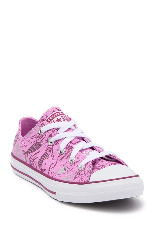 Chuck Taylor All Star Peony Rose Sneaker(Toddler, Little Kid & Big Kid)