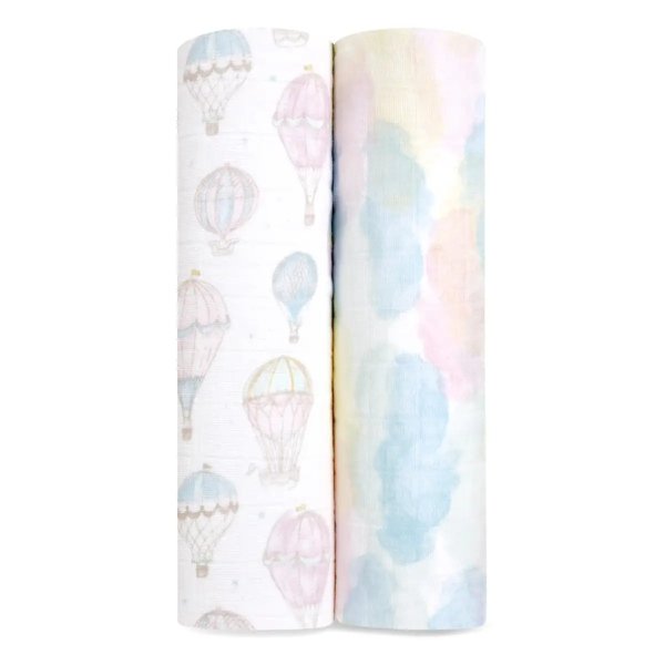 organic cotton swaddles 2 pack