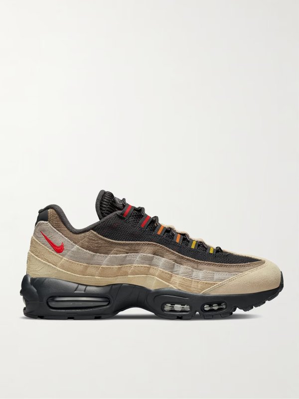 Air Max 95 Suede and Mesh Sneakers
