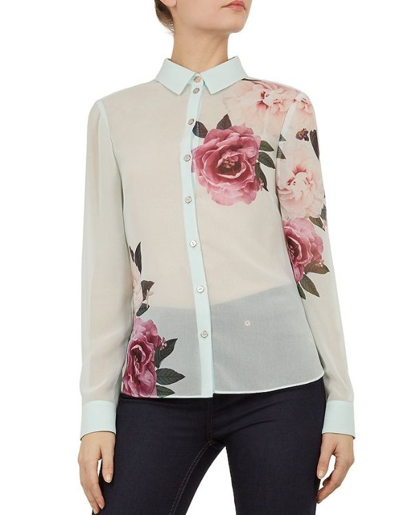 Zaylaa Magnificent-Print Blouse