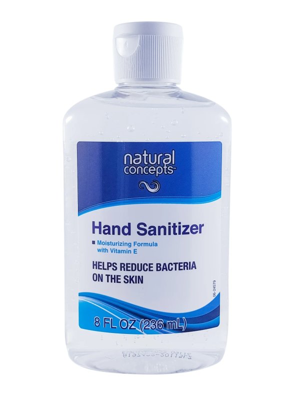 Natural Concepts 抗菌凝胶免洗洗手液，清新香味，8 oz