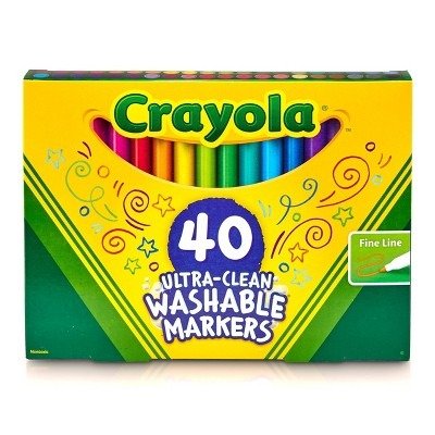 40ct Fine Line Markers - Multicolor